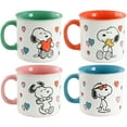 thumbnail image 1 of Peanuts Mothers Love 4 Piece 21 Ounce Camper Mug Set in Assorted Designs, 1 of 6