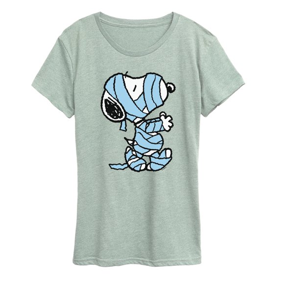 Peanuts - Mummified - Women's Short Sleeve Graphic T-Shirt