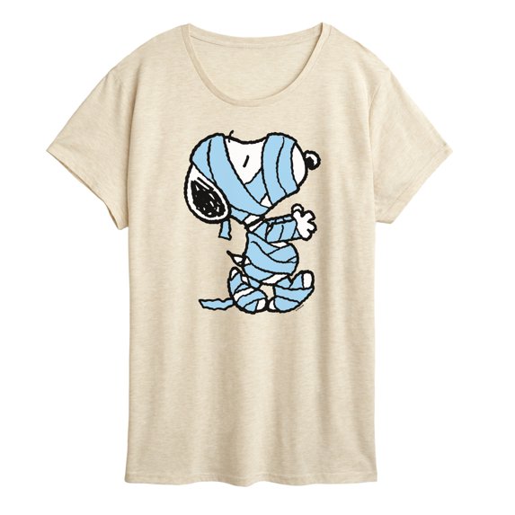 Peanuts - Mummified Women's Short Sleeve Graphic T-Shirt