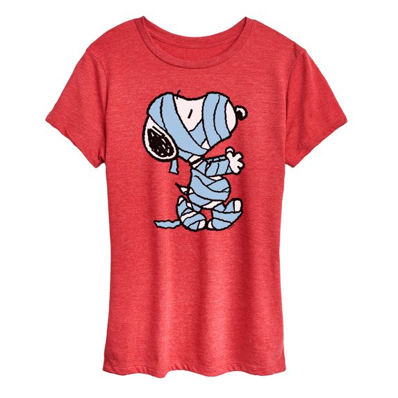 Peanuts - Mummified Women's Short Sleeve Graphic T-Shirt