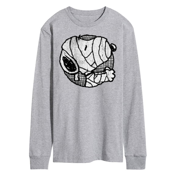 Peanuts - Mummy Snoopy Art - Men's Long Sleeve T-Shirt