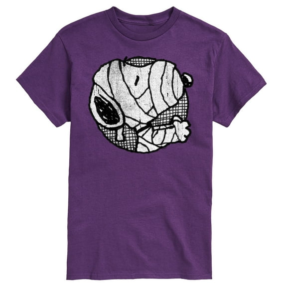 Peanuts - Mummy Snoopy Art - Men's Short Sleeve Graphic T-Shirt