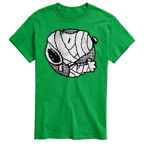 Peanuts - Mummy Snoopy Art - Men's Short Sleeve Graphic T-Shirt