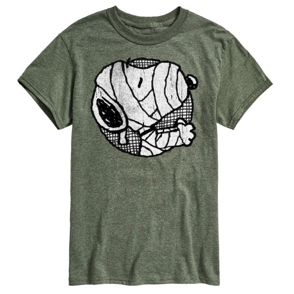 Peanuts - Mummy Snoopy Art - Men's Short Sleeve Graphic T-Shirt