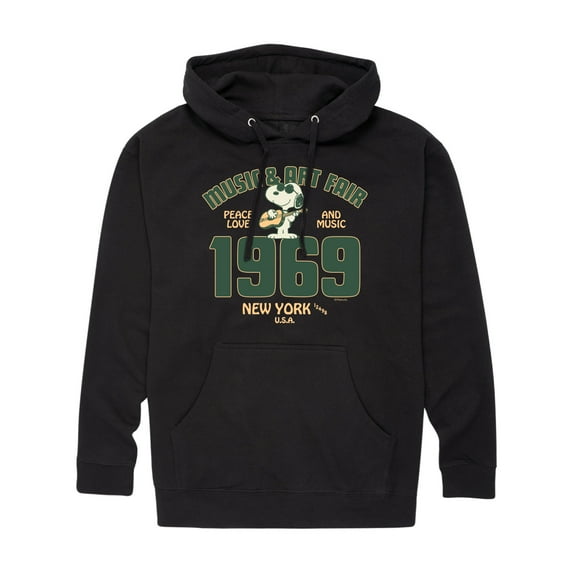 Peanuts - Snoopy Music and Art Fair 1969 - Men's Pullover Hoodie