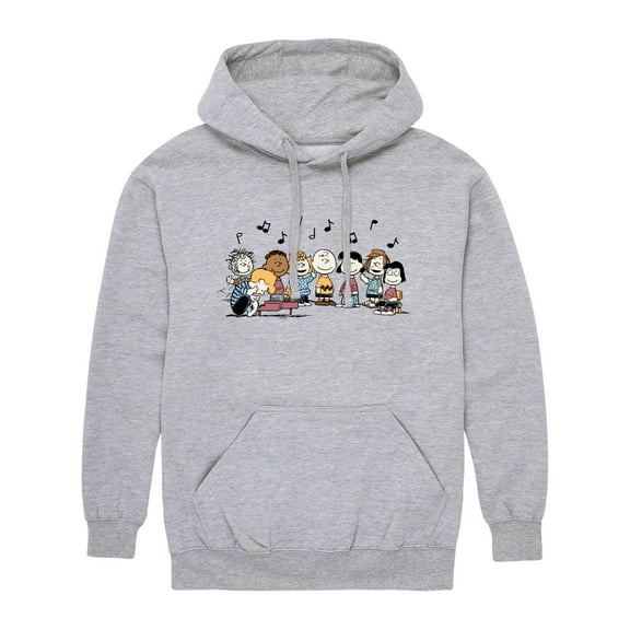 Peanuts - Music Group -Men's Hoodie Men's Pullover Hoodie
