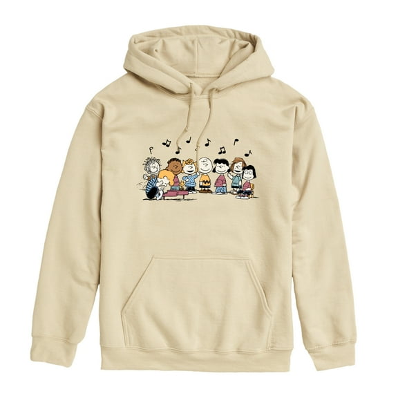 Peanuts - Music Group -Men's Hoodie Men's Pullover Hoodie