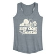 thumbnail image 1 of Peanuts - My Dog Is My Bestie - Women's Racerback Tank Top, 1 of 6