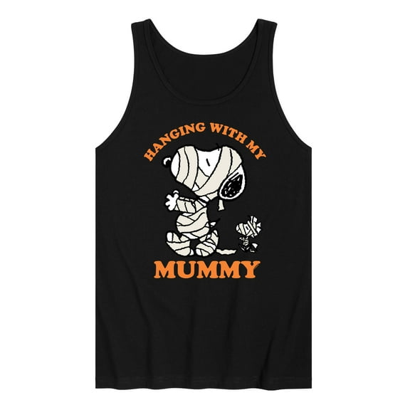 Peanuts - My Mummy Art - Men's Jersey Tank Top