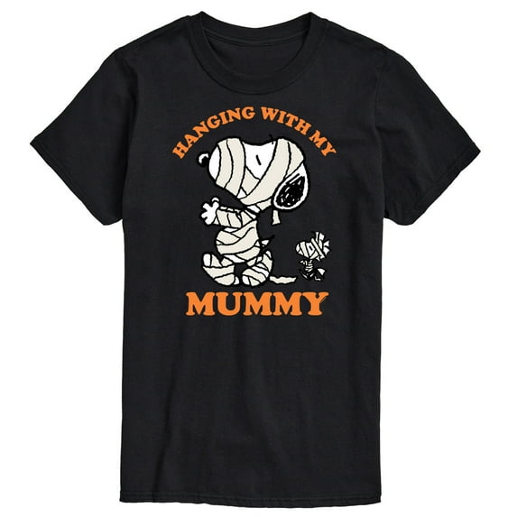 Peanuts - My Mummy Art - Men's Short Sleeve Graphic T-Shirt