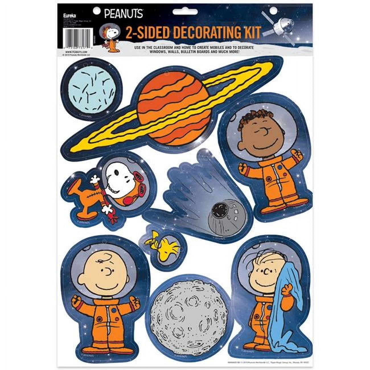 Peanuts® NASA 2-Sided Deco Kit - Walmart.com