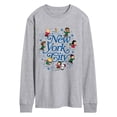 thumbnail image 1 of Peanuts - NYC Skate - Men's Long Sleeve Graphic T-Shirt, 1 of 5