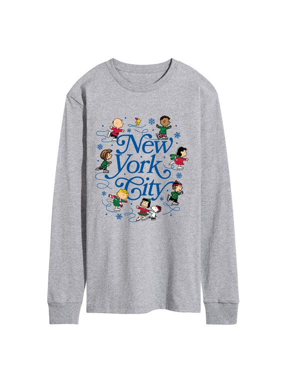 - NYC Skate Men's Long Sleeve Graphic T-Shirt