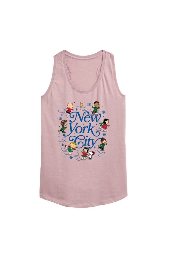 - NYC Skate - Women's Racerback Graphic Tank