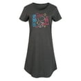 thumbnail image 1 of Peanuts - Neon Lunar NY Snoopy - Ladies Any Way Dress, 1 of 5