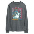 thumbnail image 1 of Peanuts - Neon Olaf - Men's Long Sleeve Graphic T-Shirt, 1 of 5