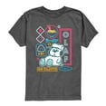 thumbnail image 1 of Peanuts - Neon Olaf - Youth Short Sleeve Graphic T-Shirt, 1 of 5