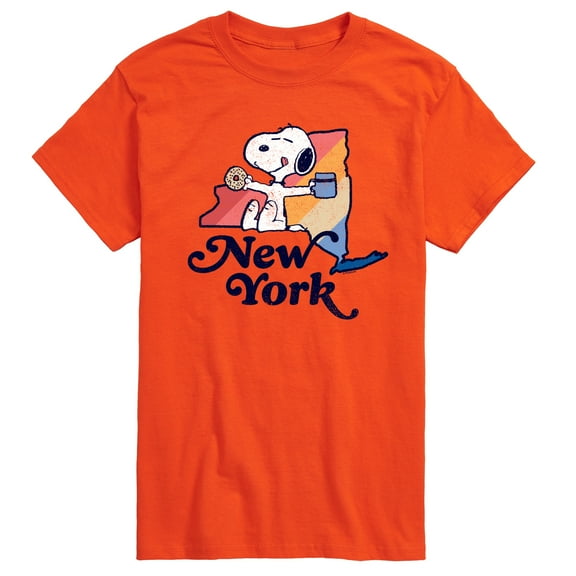 Peanuts - New York Snoopy - Men's Short Sleeve Graphic T-Shirt