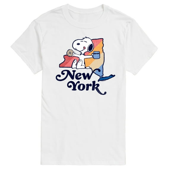 Peanuts - New York Snoopy - Men's Short Sleeve Graphic T-Shirt