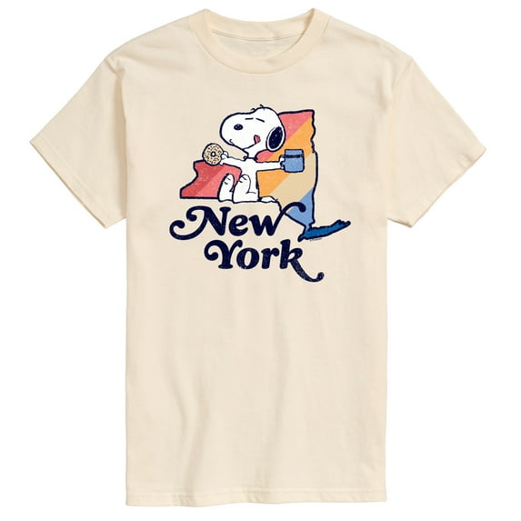 Peanuts - New York Snoopy - Men's Short Sleeve Graphic T-Shirt