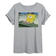 thumbnail image 1 of Spongebob Squarepants - Lessons - Women's Oversized Graphic T-Shirt, 1 of 6