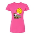 thumbnail image 1 of Peanuts - Nightfall - Juniors Fitted Graphic T-Shirt, 1 of 5