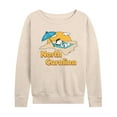 thumbnail image 1 of Peanuts - North Carolina Lucy - Women's French Terry Pullover Sweatshirt, 1 of 6