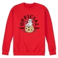 thumbnail image 1 of Peanuts - Official Cookie Tester Olaf - Men's Crew Fleece Sweatshirt, 1 of 5