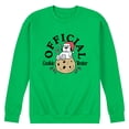 thumbnail image 1 of Peanuts - Official Cookie Tester Olaf - Men's Crew Fleece Sweatshirt, 1 of 5