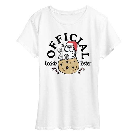 Peanuts - Official Cookie Tester Olaf - Women's Short Sleeve Graphic T-Shirt