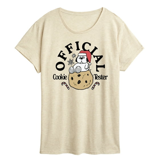 Peanuts - Official Cookie Tester Olaf - Women's Short Sleeve Graphic T-Shirt