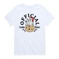 thumbnail image 1 of Peanuts - Official Cookie Tester Olaf - Youth Short Sleeve Graphic T-Shirt, 1 of 5