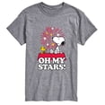 thumbnail image 1 of Peanuts - Oh My Stars - Men's Short Sleeve Graphic T-Shirt, 1 of 6