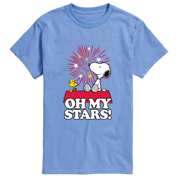 Peanuts - Oh My Stars - Men's Short Sleeve Graphic T-Shirt