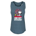thumbnail image 1 of Peanuts - Oh My Stars - Women's Racerback Tank, 1 of 6