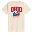 thumbnail image 1 of Peanuts - Ohio Snoopy - Men's Short Sleeve Graphic T-Shirt, 1 of 5