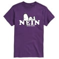 thumbnail image 1 of Peanuts - Fall Festival Season - Nein Nicht Heute Snoopy - Men's Short Sleeve Graphic T-Shirt, 1 of 4