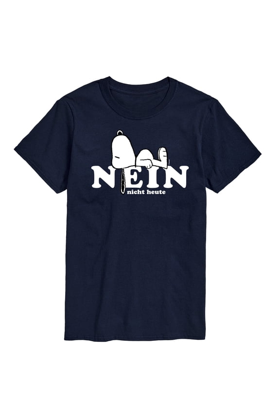 - Fall Festival Season - Nein Nicht Heute Snoopy - Men's Short Sleeve Graphic T-Shirt
