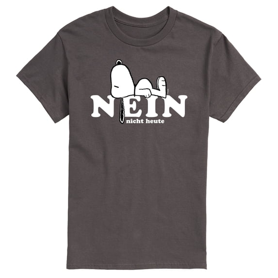 Peanuts - Fall Festival Season - Nein Nicht Heute Snoopy - Men's Short Sleeve Graphic T-Shirt