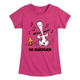 thumbnail image 1 of Peanuts - Fall Festival Season - Sei Glucklich - Girls Toddler And Youth Fitted Short Sleeve Graphic T-Shirt, 1 of 5
