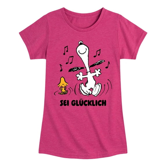 Peanuts - Fall Festival Season - Sei Glucklich - Girls Toddler And Youth Fitted Short Sleeve Graphic T-Shirt