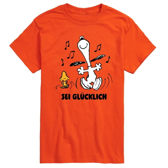 Peanuts - Fall Festival Season - Sei Glucklich - Men's Short Sleeve Graphic T-Shirt