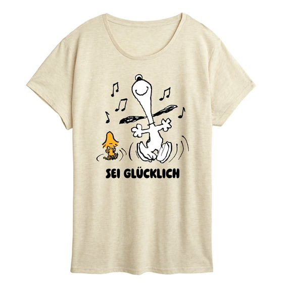 Peanuts - Fall Festival Season - Sei Glucklich - Women's Short Sleeve Graphic T-Shirt