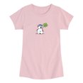 thumbnail image 1 of Peanuts - Olaf Clover Fitted Short Sleeve Graphic T-Shirt, 1 of 6