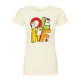 thumbnail image 1 of Peanuts - Olaf Editorial - Juniors Fitted Graphic T-Shirt, 1 of 5