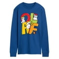 thumbnail image 1 of Peanuts - Olaf Editorial - Men's Long Sleeve Graphic T-Shirt, 1 of 5