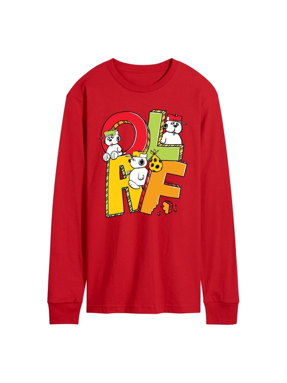 - Olaf Editorial Men's Long Sleeve Graphic T-Shirt