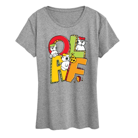 Peanuts - Olaf Editorial - Women's Short Sleeve Graphic T-Shirt