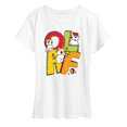 thumbnail image 1 of Peanuts - Olaf Editorial - Women's Short Sleeve Graphic T-Shirt, 1 of 5