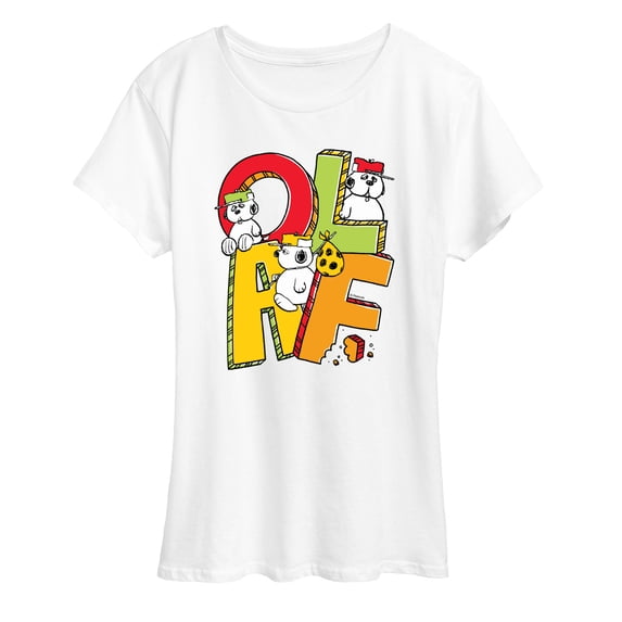 Peanuts - Olaf Editorial - Women's Short Sleeve Graphic T-Shirt